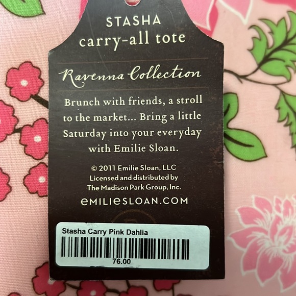 Emilie Sloan large tote/overnight bag. - Picture 6 of 7